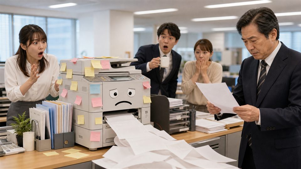 Office Printer Announces It Has Feelings photo